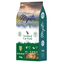 Mystic Low Grain Ξηρά Τροφή για Στειρωμένες Γάτες με Σολομό (Χύμα-1Κg)