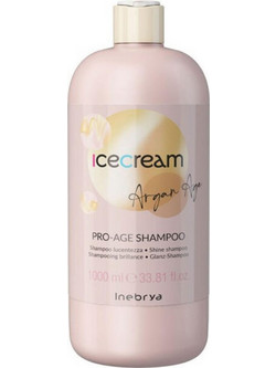 Inebrya Ice Cream Argan Age Pro-Age Shampoo 1lt