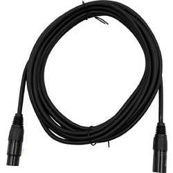 Tune CCB-FM0600 Core Καλώδιο Μικροφώνου XLR-3pin Female σε XLR-3pin Male 6m Μαύρο