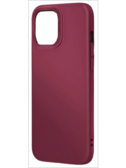 Θήκη για iPhone 16 Pro Silky and Soft Touch Silicone σε Κερασί Cherry Θήκη πλάτης Σιλικόνη