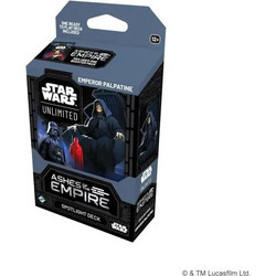 Star Wars: Unlimited - Ashes of the Empire Emperor Palpatine Spotlight Deck