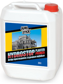 Durostick Hydrostop Plaster Primer Ακρυλικό Αστάρι Νερού 5lt