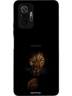 Sonique Men's Edition Back Cover με Σχέδιο «Born to Win» (Xiaomi Redmi Note 10 Pro)