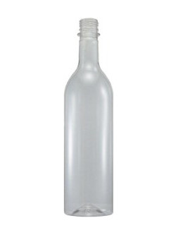 Πλαστικό μπουκάλι στρογγυλό 750ml (ΕCO)