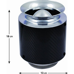 Φιλτροχοάνη SIMOTA CARBON Φ77 mm 12522