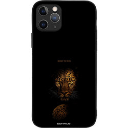 Sonique Men's Edition Back Cover με Σχέδιο «Born to Win» (iPhone 11 Pro)