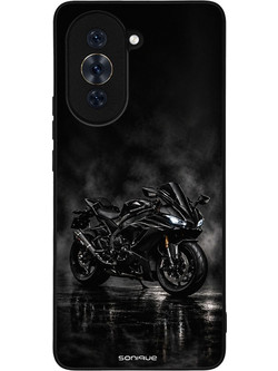 Sonique Men's Edition Back Cover με Σχέδιο «Black Ride» (Huawei Nova 10 Pro)