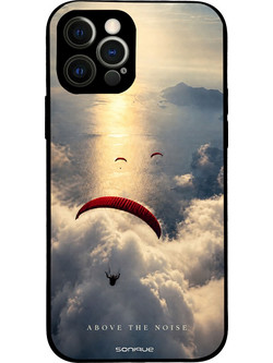Sonique Men's Edition Back Cover Above the Noise (iPhone 12 Pro)