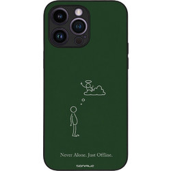Sonique Men's Edition Θήκη με Σχέδιο «Never Alone» (iPhone 14 Pro Max)