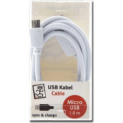 2GO Regular USB 2.0 to micro USB Cable 1m (795202) 1τμχ
