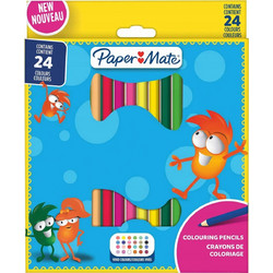 Μολύβια Ζωγραφικής Paper Mate Paper Mate Kids Colouring Bunt 24er M Blister