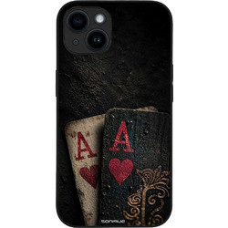 Sonique Men's Edition Back Cover με Σχέδιο «Άσος» (iPhone 14)