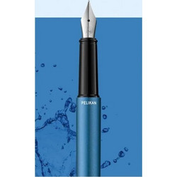 Pelikan Πένα Γραφής Medium Μπλε με Μπλε Μελάνι
