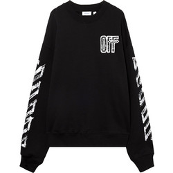 Off-White Motion Arrow Skate Ανδρικό Φούτερ Μαύρο 44MBA054F26F007001 001