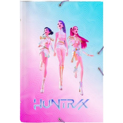 K-Pop Demon Hunters - Huntrix A4 Premium Φάκελος με 12 Χωρίσματα