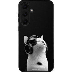 Sonique Men's Edition Θήκη με Σχέδιο «Audio Kitten - White» (Samsung Galaxy S25 FE)