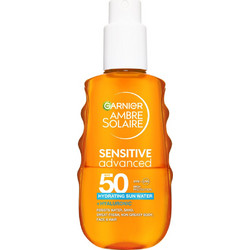 Garnier Ambre Solaire Sensitive Advanced Αντηλιακό Spray Σώματος Spf50 150ml