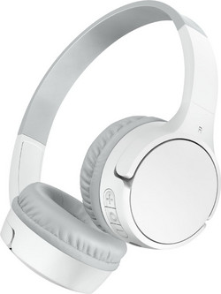 Belkin Soundform Mini Ενσύρματα & Ασύρματα Bluetooth Παιδικά Ακουστικά On Ear Λευκά