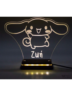 World of Wood - Φωτιστικό LED Cinnamoroll W00947 Λευκό