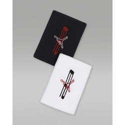 Jordan Dri-Fit Σετ Περιβραχιόνια 2-Τεμαχίων (J1015121068) Μαύρο