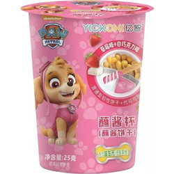 Μπισκότα Yizhi Paw Patrol 25gr Strawberry & Cream Dipping Pocky