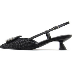 RAFFIA SLINGBACK PUMPS WOMEN LODI