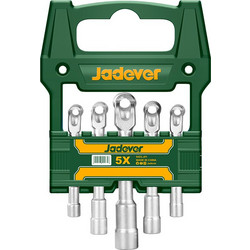 ΓΩΝΙΑΚΑ ΚΛΕΙΔΙΑ ΣΩΛΗΝΩΤΑ ΣΕΤ 5 ΤΕΜ JADEVER JDTH4205