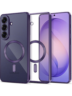 Tech-Protect MagFlex MagSafe Case for Samsung Galaxy S26 - Transparent Purple