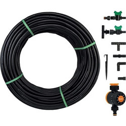 Drip Irrigation Hose Water Flow Drip Set 50m Water Flow Meter