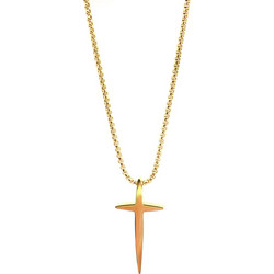 GUF CLOTHING Αλυσίδα από ανοξείδωτο ατσάλι central chain χρυσό GNG26-02-gold