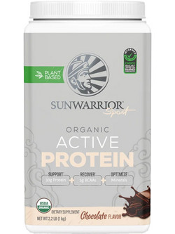 Sunwarrior Active Chocolate Φυτική Πρωτεΐνη Χωρίς Λακτόζη & Γλουτένη 1kg