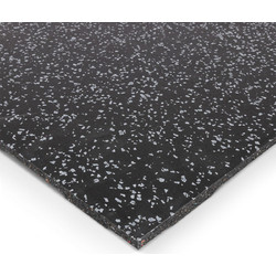 AMILA Επαγγελματικό Δάπεδο Γυμναστηρίου SBR|EPDM 50x50x2 cm 20% (94494)