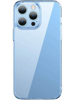BASEUS SUPERCERAMIC TRANSPARENT GLASS CASE AND TEMPERED GLASS SET IPHONE 14 PRO