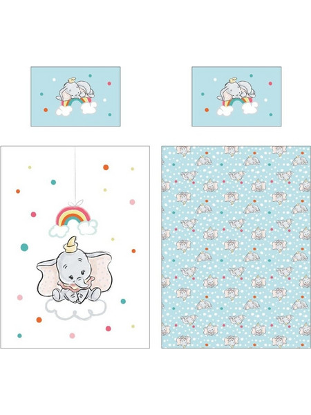 DISNEY - Dumbo - Duvet Cover 100x140cm + 40x60cm