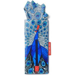 Θήκη γυαλιών με πανάκι If Bookaroo- Peacock