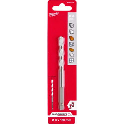 Τρυπάνι Πολλαπλών Υλικών 10x120mm Milwaukee