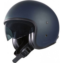 Garibaldi G03X Fiberglass Matt Blue Κράνος Μηχανής Jet 1000gr