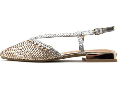 KITODI RAFFIA SLINGBACK BALLERINAS WOMEN GIOSEPPO