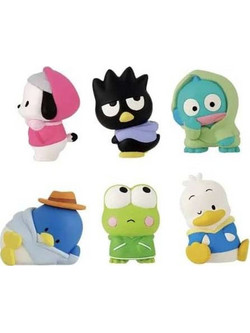 Takara Tomy Sanrio Twinchees Hapidanbui Hoodie Φιγούρες 5cm 24τμχ