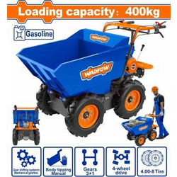 WADFOW ΚΑΡΟΤΣΙ ΒΕΝΖ. ΑΝΑΤΡΕΠΟΜΕΝΟ 6.5HP / 400Kg WFTP1A400