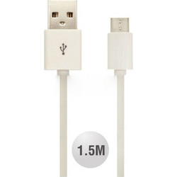 Kαλώδιο Micro Usb 1.5m Λευκό 8450 V-TAC