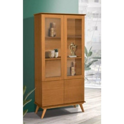 Βιτρίνα Σαλονιού 116 σε Ξύλο Οξιάς (Π60xΒ40xΥ190)cm
