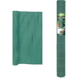 Καλαμωτή Περίφραξη PVC 150 x 300cm Πράσινη 10mm για Κήπο και Μπαλκόνι 2902510
