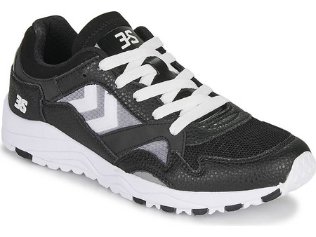 Hummel Edmonton 3S Leather Ανδρικά Sneakers Μαύρα 208367-2001