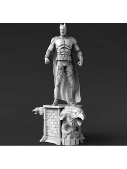Φιγούρα Batman on Eagle Base 3D εκτυπωμένη