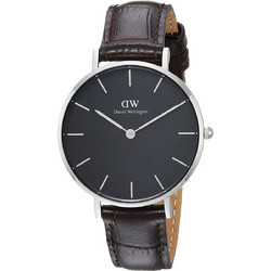 Daniel Wellington Petite Bristol Γυναικείο Ρολόι με Καφέ Δερμάτινο Λουράκι DW00100182