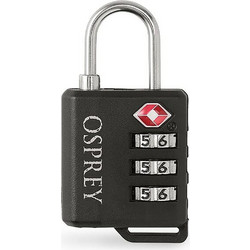 OSPREY - PADLOCK BLACK (1.5 x 3.2 x 6.2 cm)
