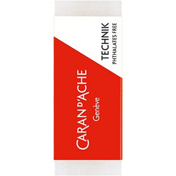 CARAN D'ACHE ΓΟΜΑ 60x25x13mm TECHNIK ΛΕΥΚΗ (Το προιόν πωλείται σε μεμονωμένα τεμάχια του ενός)