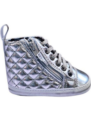 Replay Βρεφικά Sneakers Αγκαλιάς Ασημί JX30055S-0050