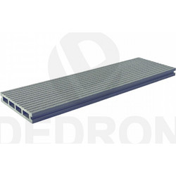 DECK-WPC Δαπέδου 25/150mm BAMBOO ΓΚΡΙ ΑΝΟΙΧΤΟ